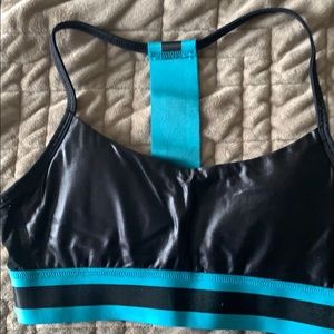 Alala black workout bra size small